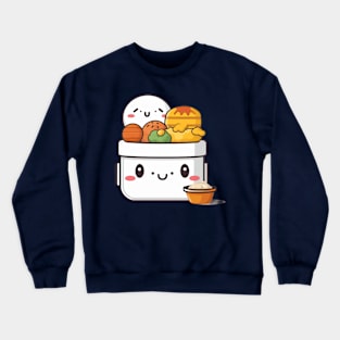 kawaii bento sushi T-Shirt cute  funny Crewneck Sweatshirt